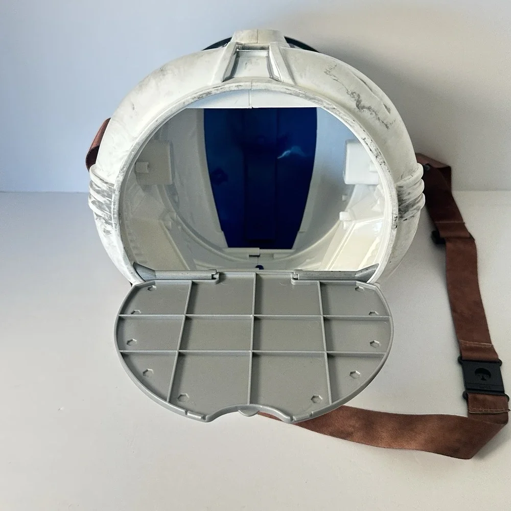 Disney‎ Parks Star Wars Clone Trooper Helmet Popcorn Bucket w Strap